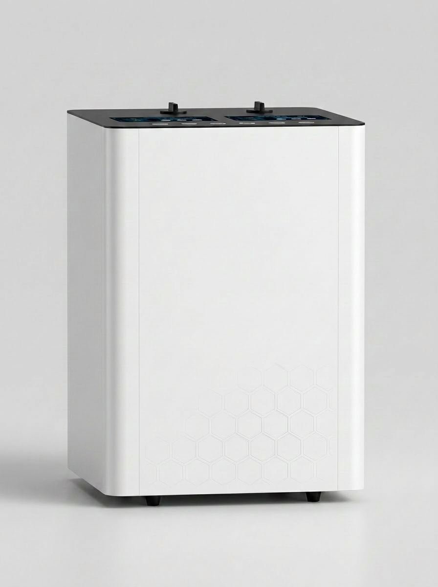 H6 Pro™ home hydrogen machine — side profile detail
